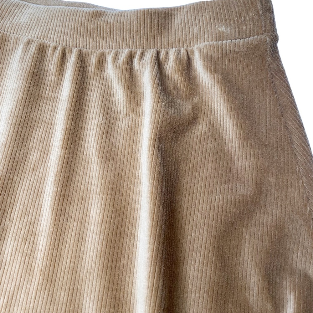 Altar’d State Tan Brown Corduroy Fall Skirt Size Medium - Picture 4 of 5